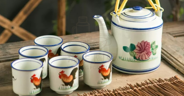 Rooster Teacup